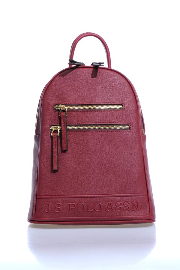 U.S. Polo Assn. US8730 BORDO KADIN SIRT ÇANTASI