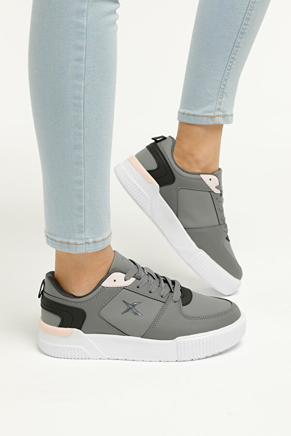 Kinetix Calista Pu W 2Pr Grey Woman Sneaker