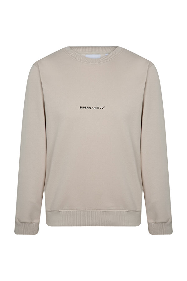 Superfly MEN SWEAT Gri Erkek Sweatshirt