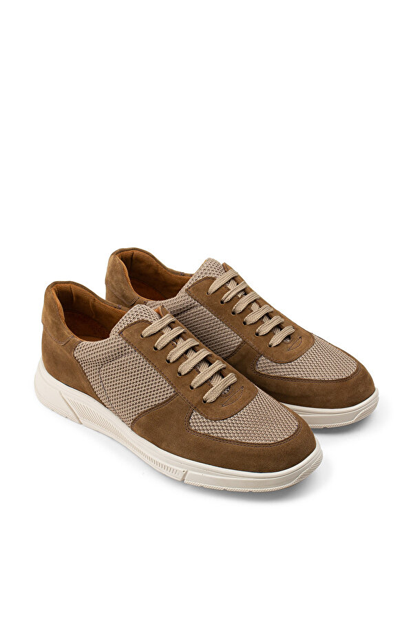 Deery Hakiki Süet Taba Rengi Sneaker Erkek Ayakkabı Deery Hakiki Süet Taba Rengi Sneaker Erkek Ayakkabı
