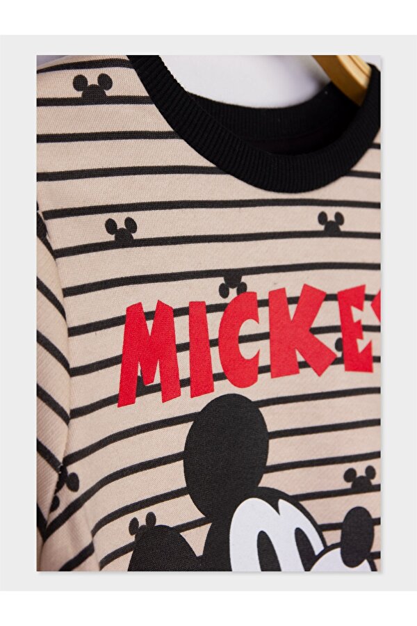 Mickey Mouse Lisanslı Erkek Çocuk Sweatshirt 20069 ZB7745