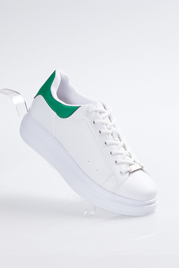 Tonny Black Unisex Beyaz Yeşil Spor Ayakkabı V2alx