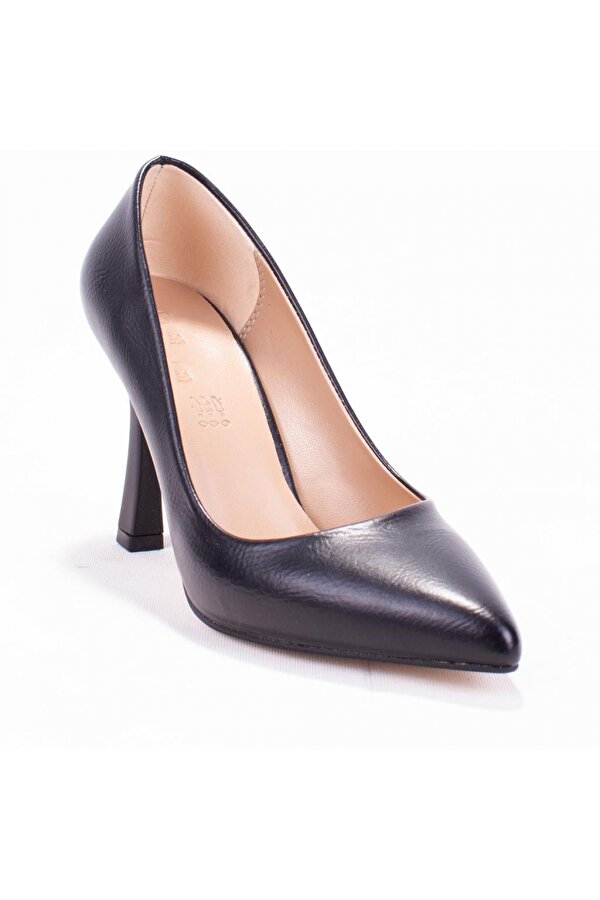 Dagoster DZA07-388451 Siyah Stiletto Topuklu Kadın Ayakkabı