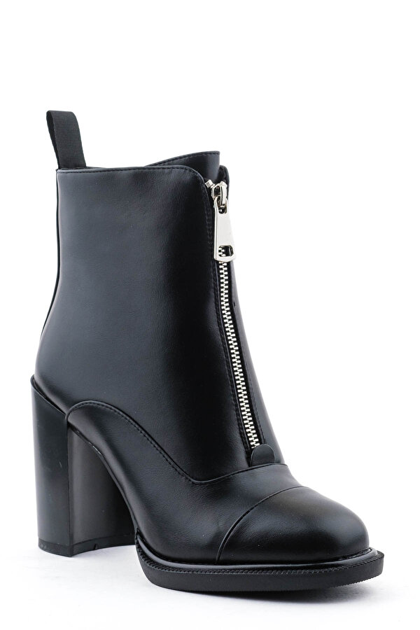 Miss F Int1222K023 2Pr Черный Женщина Ботинки На Каблуке