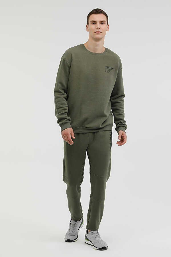Lumberjack M-Michael Sweatshirt 2Pr Хаки Мужчина Джемпер