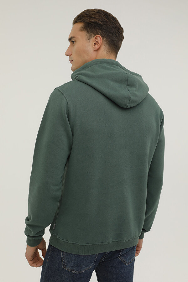 Superfly MEN KAPŞ. SWEAT-10 Yeşil Erkek Sweatshirt