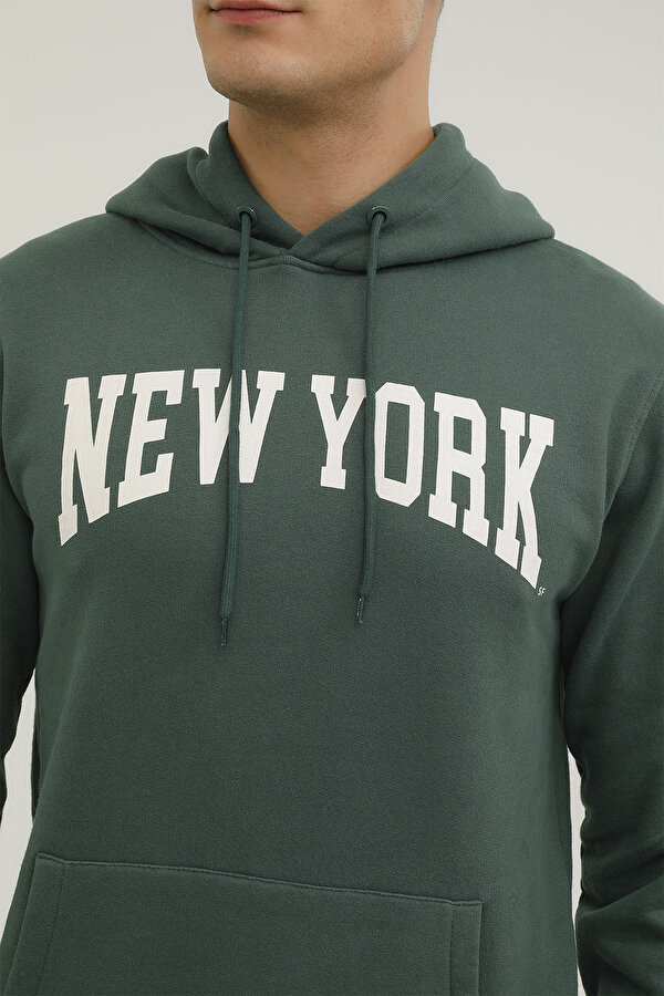 Superfly MEN KAPŞ. SWEAT-10 Yeşil Erkek Sweatshirt