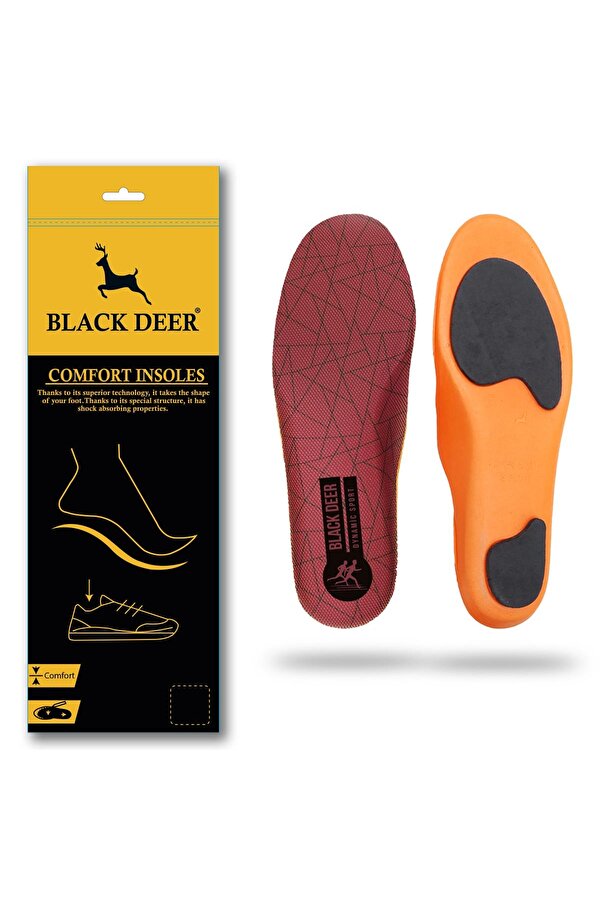 Black Deer Dynamic Sport Mor-Triangle Ayakkabı İç Tabanlık