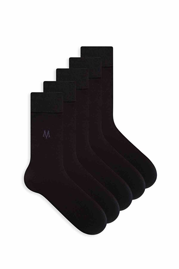 Mavi 5li Erkek Soket Çorap