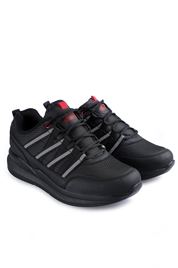 Slazenger TECHNICS I Sneaker Kadın Ayakkabı Siyah / Siyah Slazenger TECHNICS I Sneaker Kadın Ayakkabı Siyah / Siyah