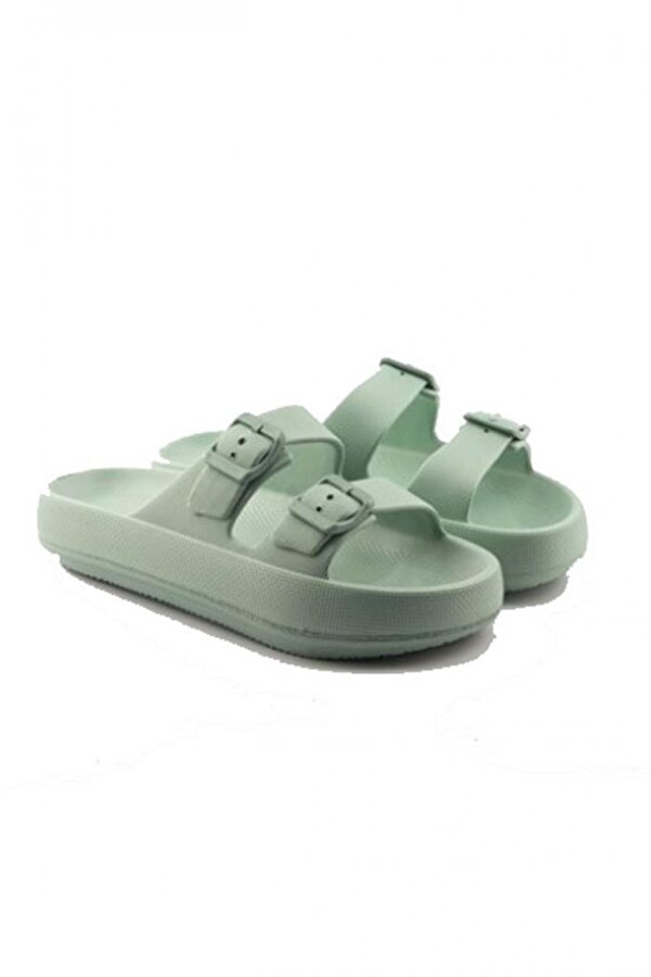 AKINAL Akınal E282.Z.000 Ortopedik Suya Dayanıklı Terlik 36-40 Pastel Yeşil