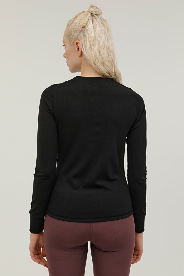 Lumberjack W-SN112 KALINA FULL ZIP T BLACK Woman 124