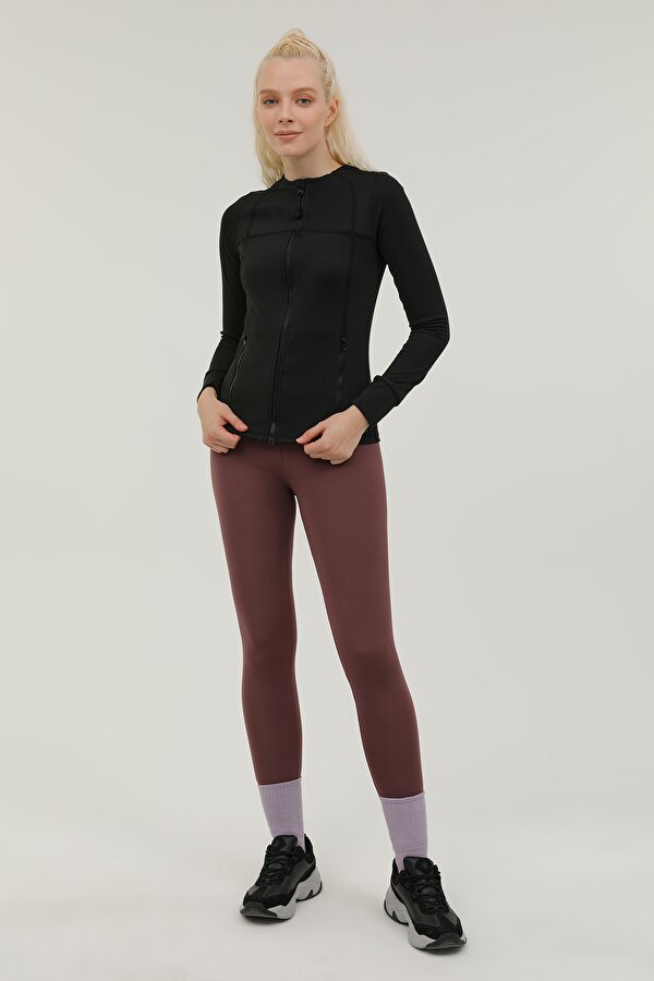 Lumberjack W-SN112 KALINA FULL ZIP T BLACK Woman 124