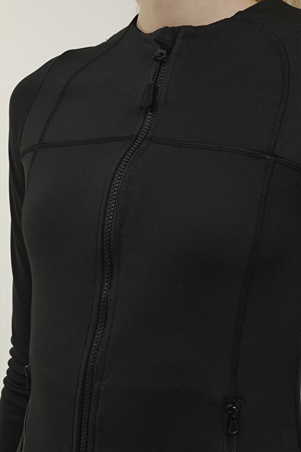 Lumberjack W-SN112 KALINA FULL ZIP T BLACK Woman 124