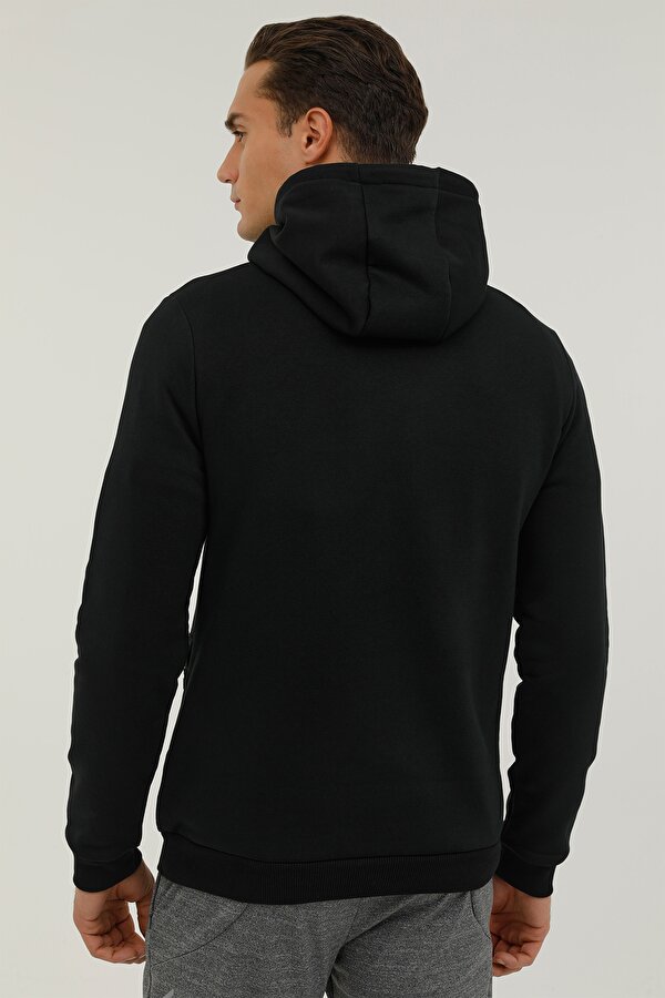 Lumberjack M-Cg557 Nature Hoodie 2Pr Черный Мужчина Толстовка С Капюшоном