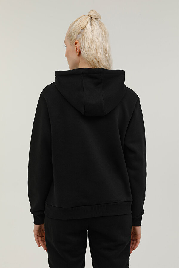 Lumberjack W-Mickey Hoodie 2Pr Черный Женщина Толстовка С Капюшоном