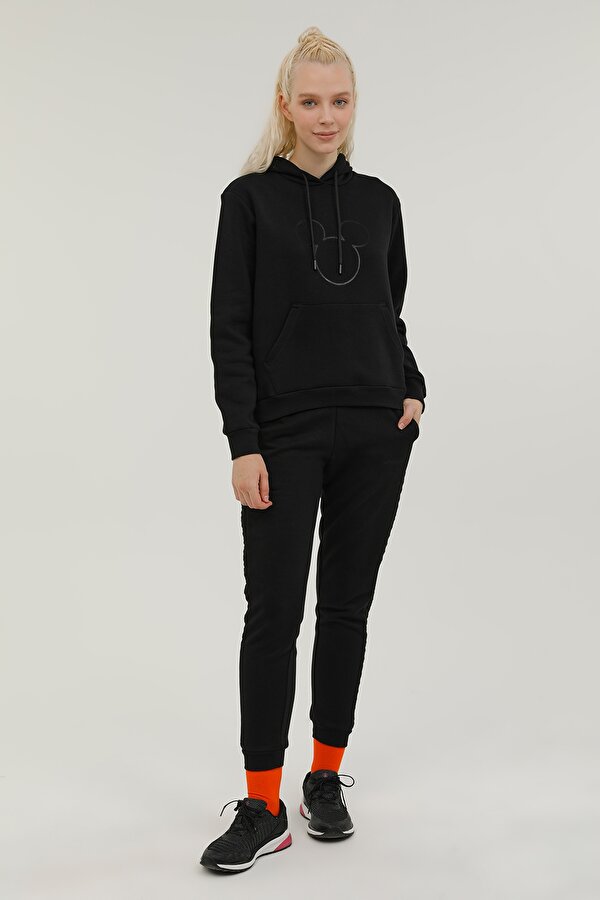 Lumberjack W-Mickey Hoodie 2Pr Черный Женщина Толстовка С Капюшоном