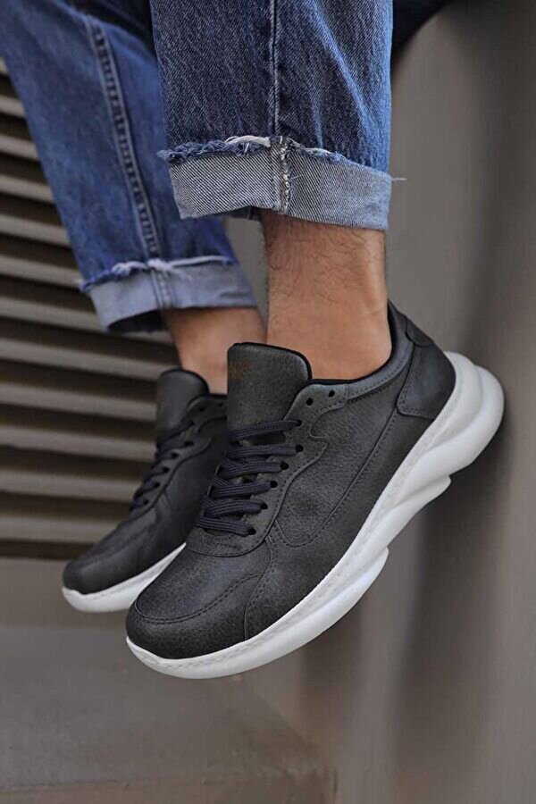 Pabucmarketi Erkek Sneakers Ayakkabı Gri