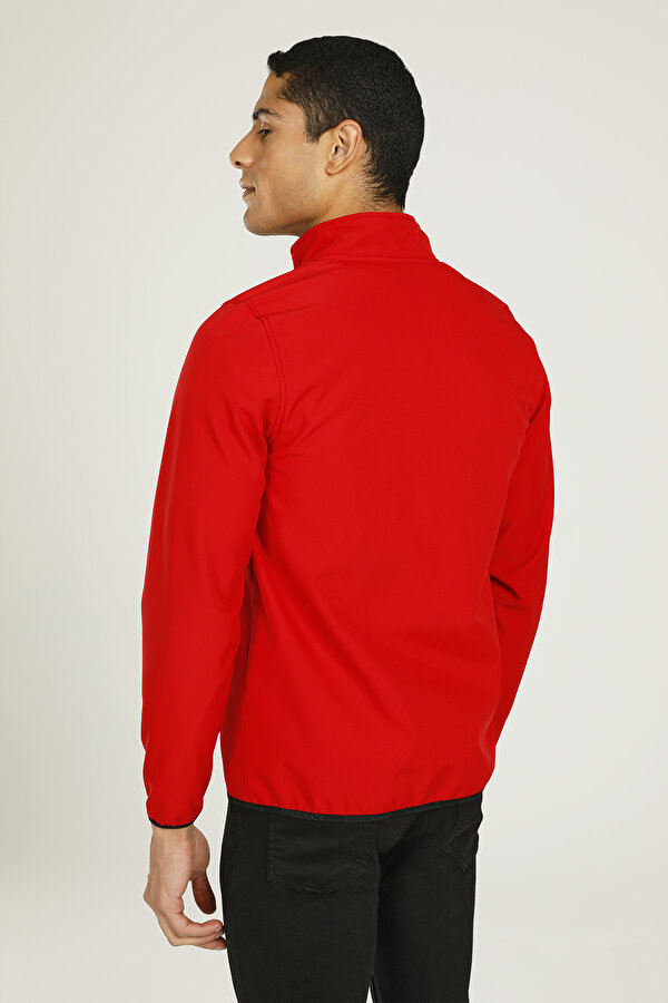 Lumberjack M-Softshell Track Top 2Pr Красный Мужчина Софтшелл Куртка