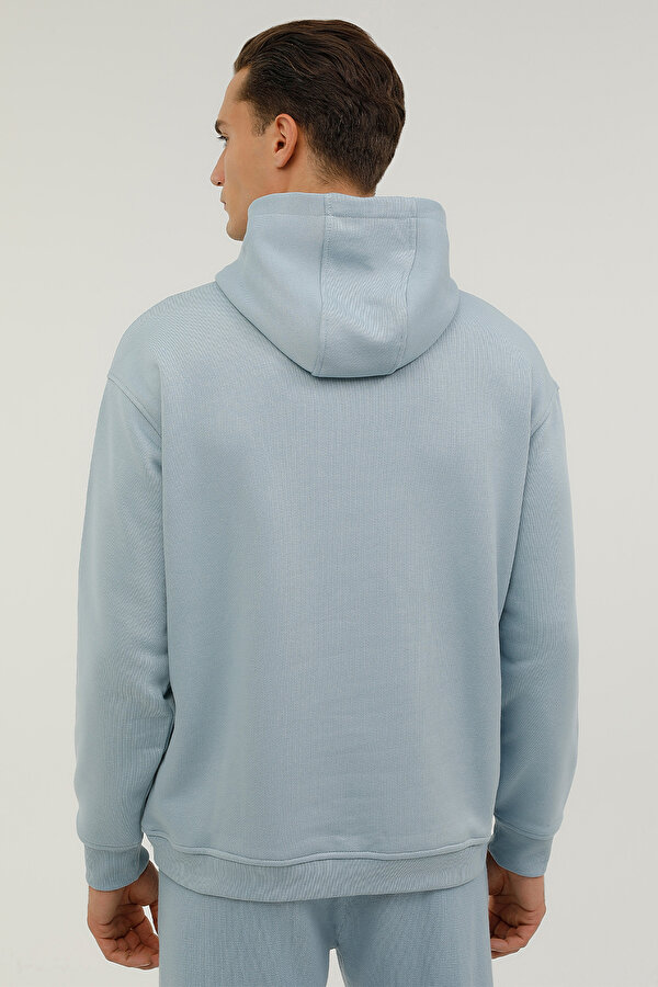 Lumberjack M-Cg516 Smooth Hoodie 2Pr Синий 008 Мужчина Толстовка С Капюшоном