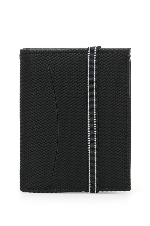 Kinetix Basic Lastik Czdn 2Pr Black Man Wallet