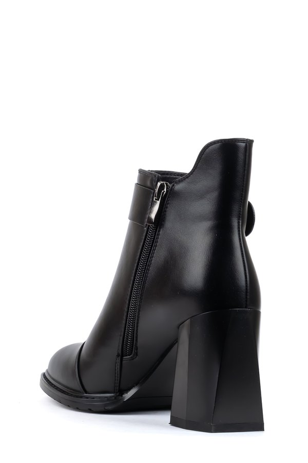 Polaris Int1222K031 2Pr Black Woman Heeled Boots