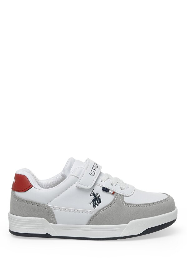 U.S. Polo Assn. CLINE 3FX Beyaz Erkek Çocuk Sneaker