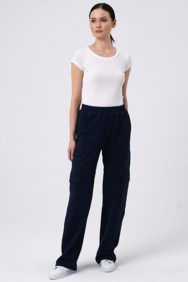 Alexander Gardi ALEXANDERGARDI KARGO CEPLİ GENİŞ PAÇA EŞOFMAN ALTI (B22-14600)