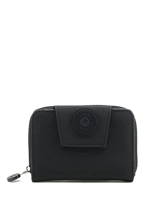 Butigo Crinkle 2Fx Black Woman Wallet