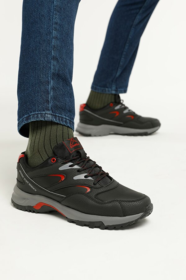 Kinetix Loco Trail Pu 2Pr Black Man Outdoor