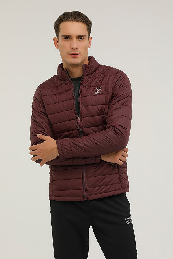 Kinetix M-Basic Man Padded Coat 2 Бордовый Мужчина Куртка