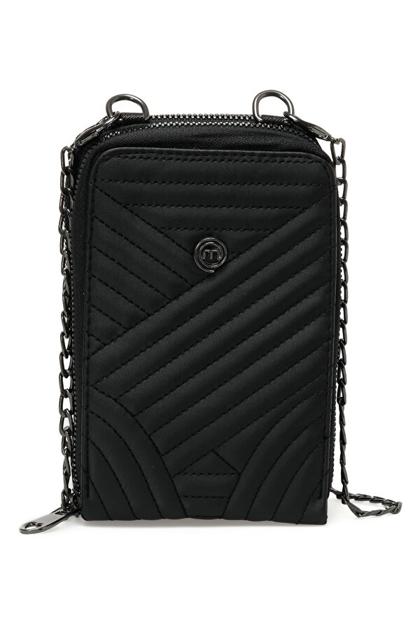 Butigo Kapitone Tlf 2Pr Black Woman Phone Bag