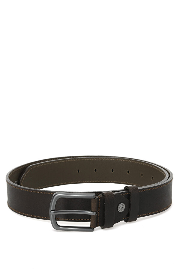 Lumberjack Bl Dckrs Lava Hakiki Deri Haki Man Belt