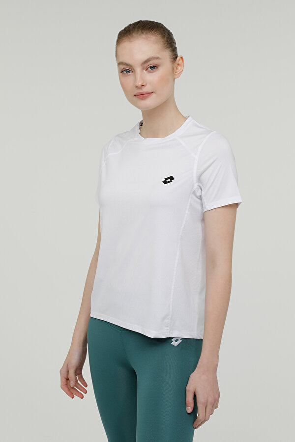 Lotto W-SD350 KAREN T-SHIRT 2PR Beyaz Kadın Kısa Kol T-Shirt
