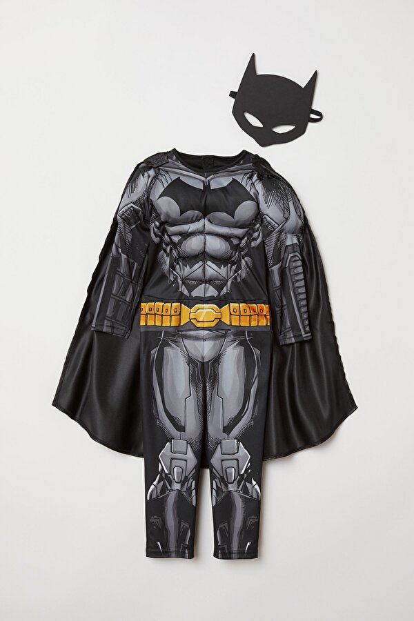 Liyavera DİSNEY MARVEL ORJİNAL LİSANSLI ÇOCUK KASLI BATMAN KOSTÜMÜ - KASLI BATMAN KIYAFETİ NE10455
