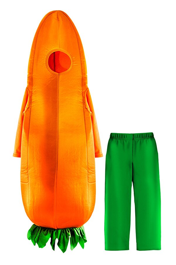 Liyavera Havuç Kostümü Çocuk Kıyafeti NE6568