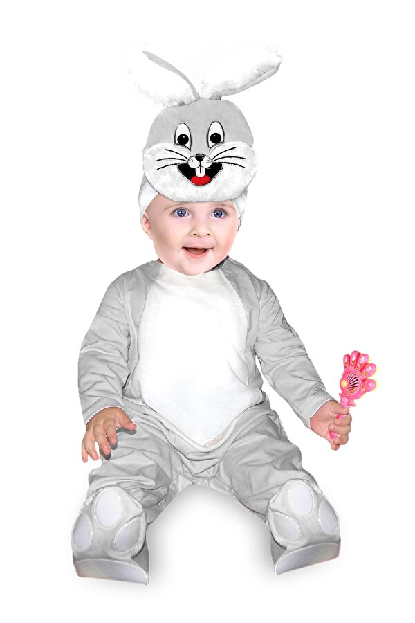 Liyavera Tavşan Kostümü Bebek Kıyafeti NE6591