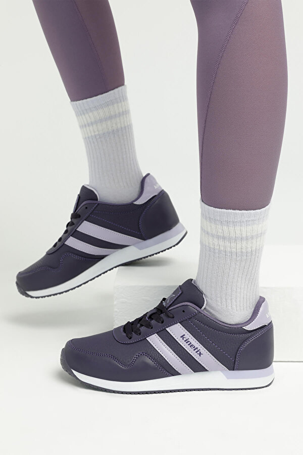 Kinetix PIERO PU W 2PR Mor Kadın Sneaker