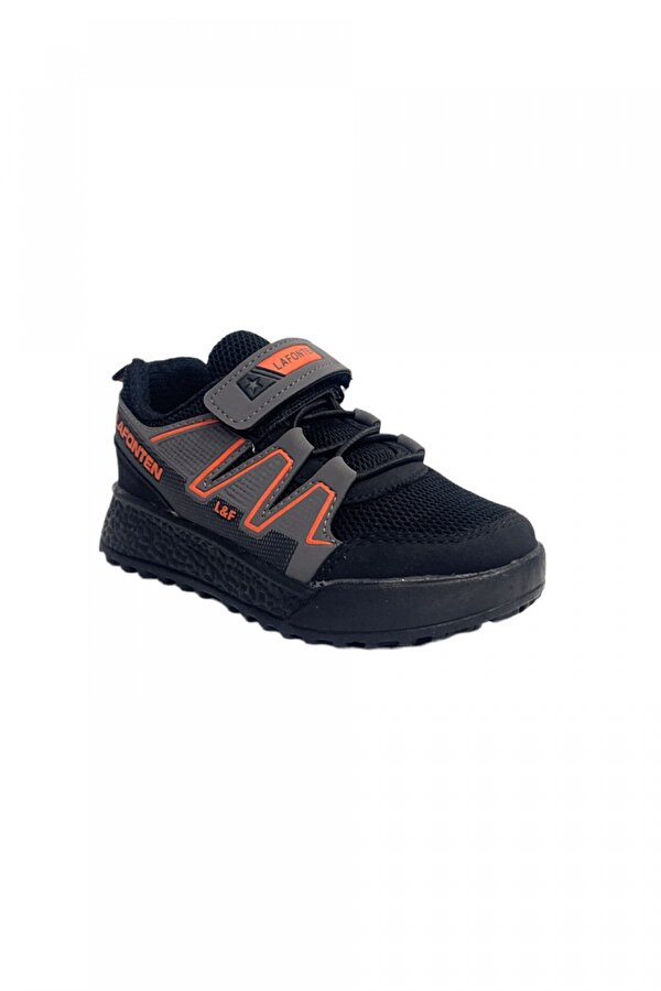 Liger Siyah-Turuncu Çocuk Spor Ayakkabı (26-30)
