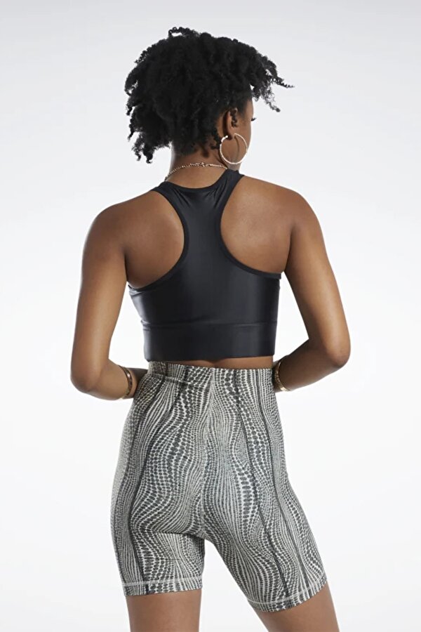 Reebok RBK Cardi B Crop Siyah Kadın Atlet