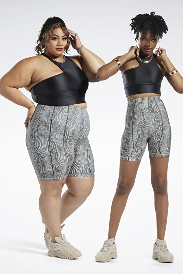 Reebok RBK Cardi B Crop Siyah Kadın Atlet