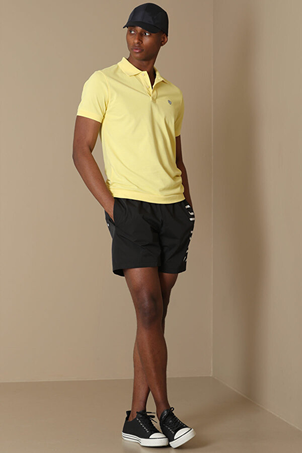 Lufian Erkek Laon Spor Polo Yaka T-Shirt 627111040091 Sarı