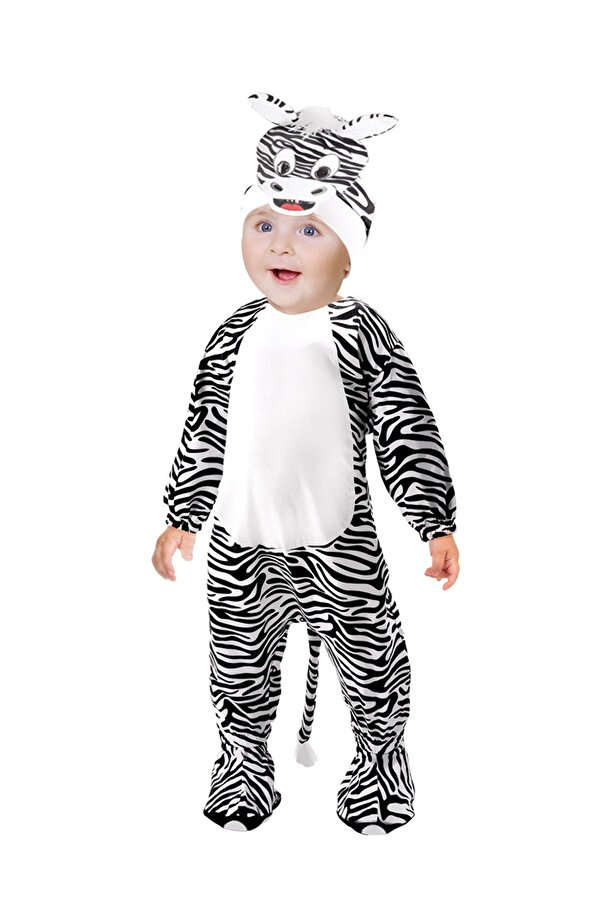Liyavera Zebra Kostümü Bebek Kıyafeti