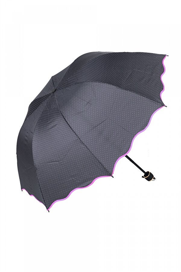 Mor Mini Puantiye Kadın Şemsiye M21MAR301R002