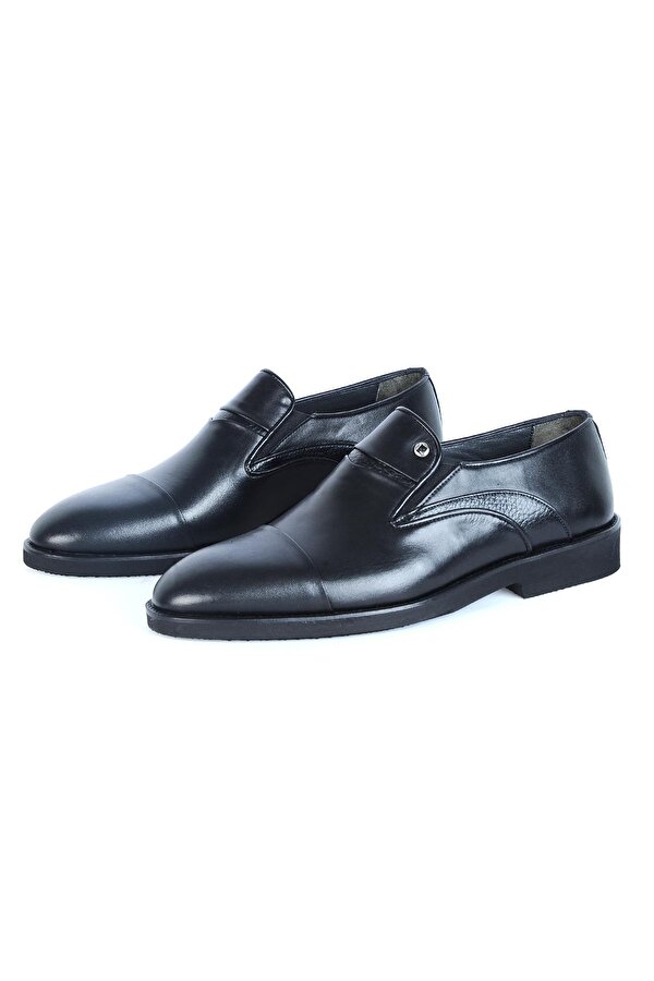 Pierre Cardin 10402 Siyah Poli %100 Deri Erkek Klasik Ayakkabı