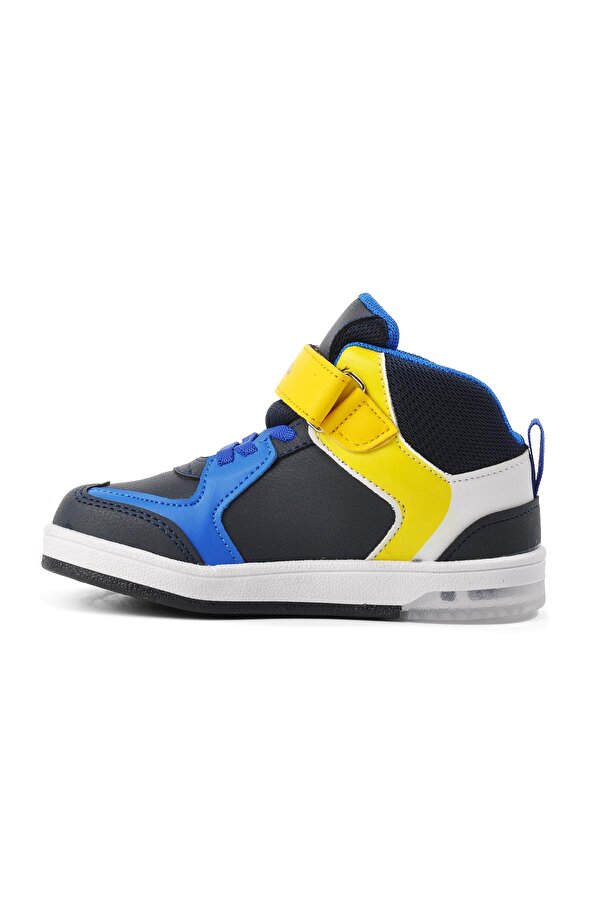 Cool Tera-P Lacivert Cırtlı Bilek Boy Çocuk Sneaker