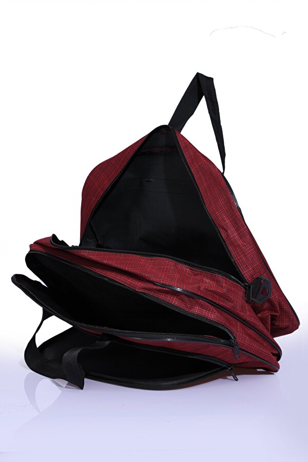 byHAKAN nil-01 UNISEX HAVLU KUMAŞ HOSTES VALİZ SEYAHAT TATİL SPOR HASTANE ÇOK GÖZLÜ EL VE OMUZ ÇANTASI KABİN BOY BORDO