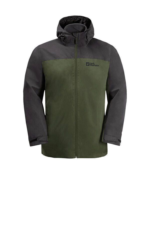 Jack Wolfskin Taubenberg 3in1 Erkek Outdoor Mont 1115311 4129 Giyim