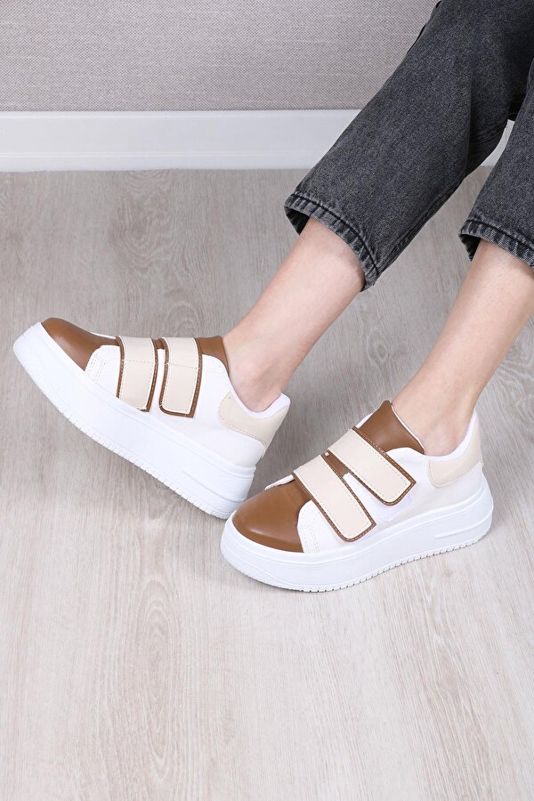 Glenz Kadın Günlük Cırtlı Yürüyüş Sneaker Ayakkabı TS1130 Glenz Kadın Günlük Cırtlı Yürüyüş Sneaker Ayakkabı TS1130
