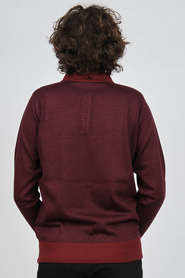 Pelikan Erkek Polo Yaka Kazak 1577412 Kırmızı